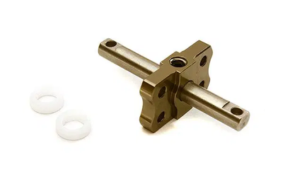 INTC28341SILVER Billet Machined Lock Diff Hub Spool 1/10 2WD