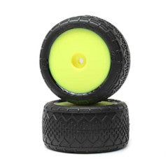 LOS41016 Mini-B Rear Tires Yellow