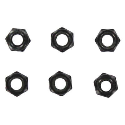 bs903-093 4x4mm Steel Nylon Insert Locknuts (6pcs)