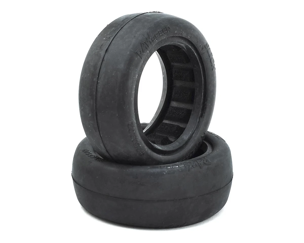 RWS161102SLB Raw Speed RC Slick 2.2" 1/10 2WD Front Buggy Tires (2) (Soft - Long Wear)