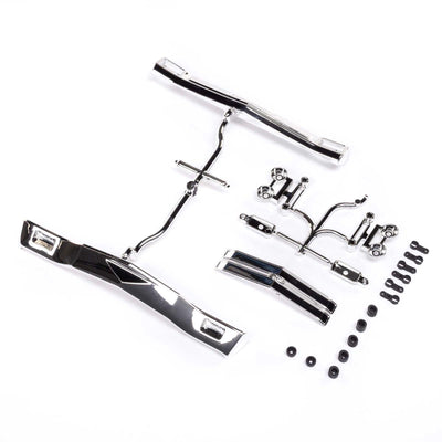 LOS210040 Bumper & Light Housing Set: Mini Drag