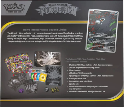 PKU10-10416-111 Pokemon Mega Evolution Pitch Black Elite Trainer Box