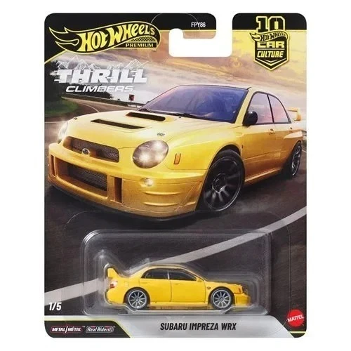 HWJFk21 Hot Wheels Premium Car Culture Thrill Climbers Subaru Impreza WRX