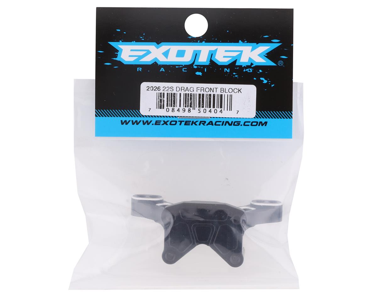 EXO2026 Aluminum 22S Front Camber Block