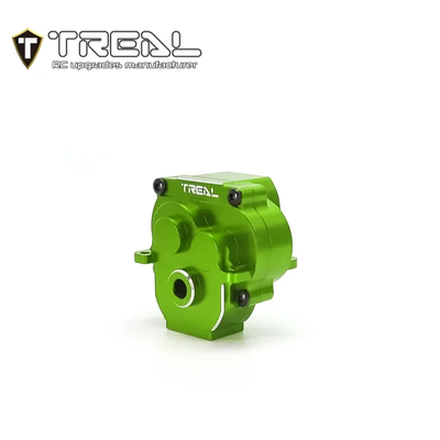 X003LAX16H TREAL Aluminum 7075 Differential Gearbox Housings for 1/18 TRX4M RC Upgrade-Green