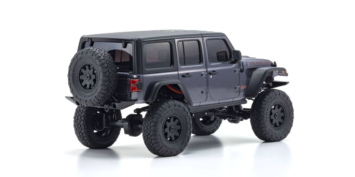KYO32521GM MINI-Z 4x4 Crawler Jeep Wrangler Unlimited Rubicon RTR, Metallic Granite