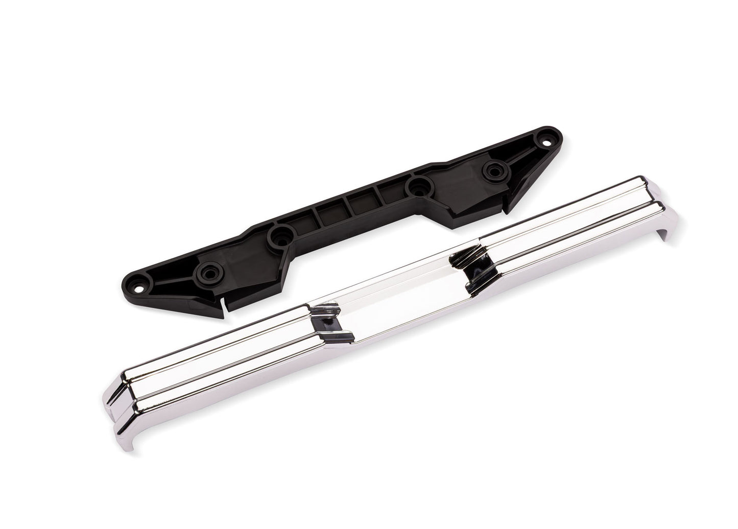 7687 X-Truck BIGFOOT #8 4X4 Chrome Rear Bumper w/ Support