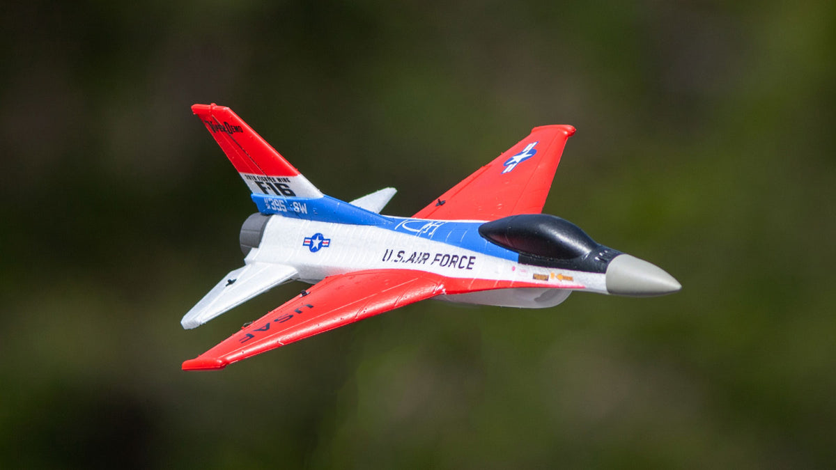 RGRA1700  F-16 Micro RTF Brushless Powered EDF Jet with PASS (Pilot Assist Stability Software) System
