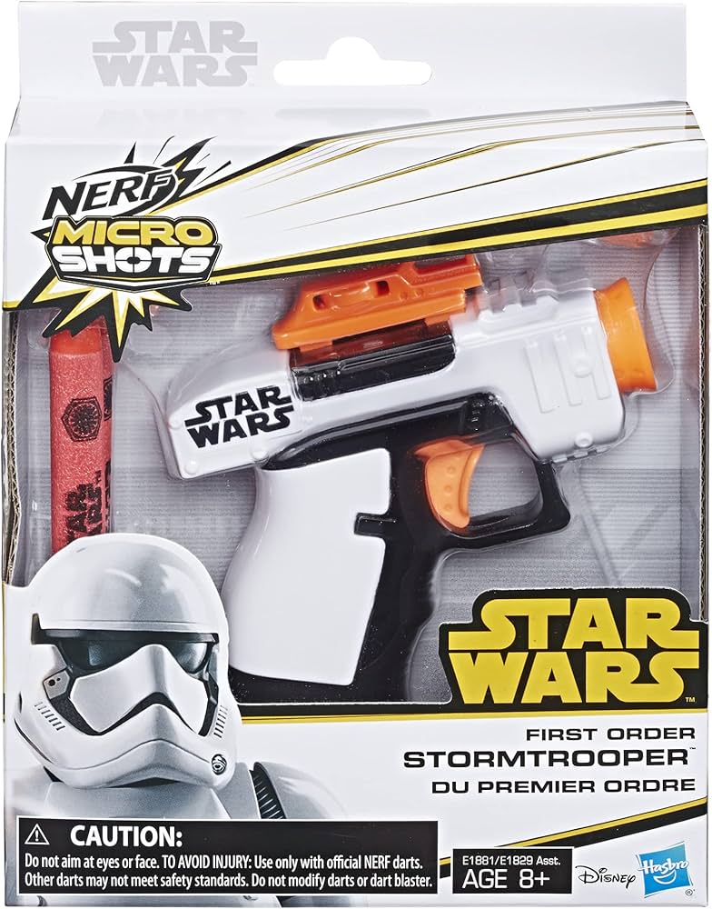 NERF67616 MicroShots-Star Wars Storm Trooper
