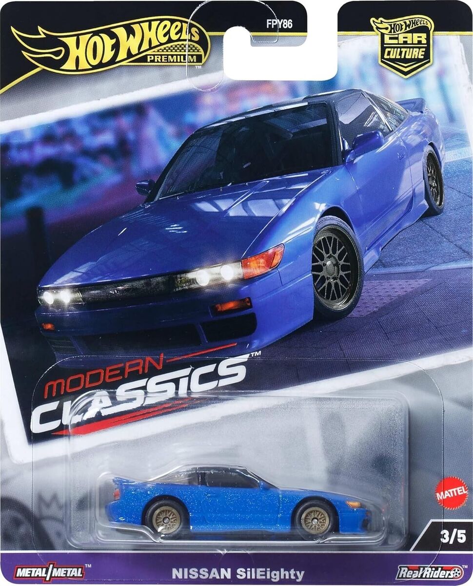 HWHRV75 HW 1:64 Car Cultures 2024 E - Nissan Sileighlty