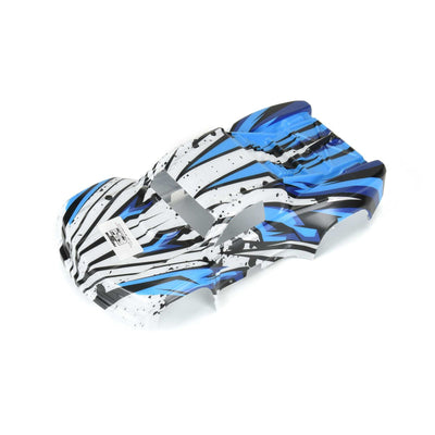PRO367520 1/16 Limited Edition 2019 Chevy Silverado Trophy Truck Body for ARRMA MOJAVE GROM, Strike (Blue/White)
