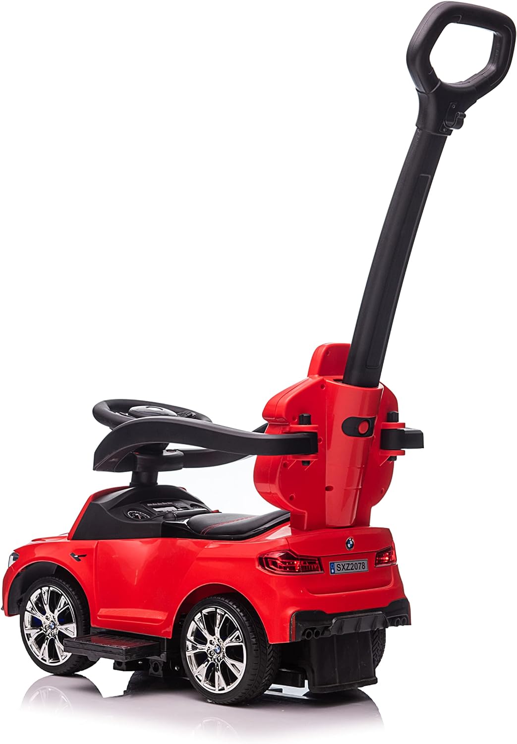 BMW Red Push Car