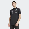 JW5391 Mercedes AMG Petronas Formula 1 2025 Men's Team Polo Shirt - Black -