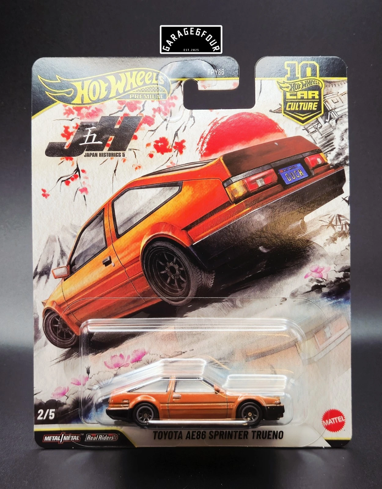 HWFPY86-961P 1:64 Car Culture 10th Anniversary 2026 P  – Japan Historics