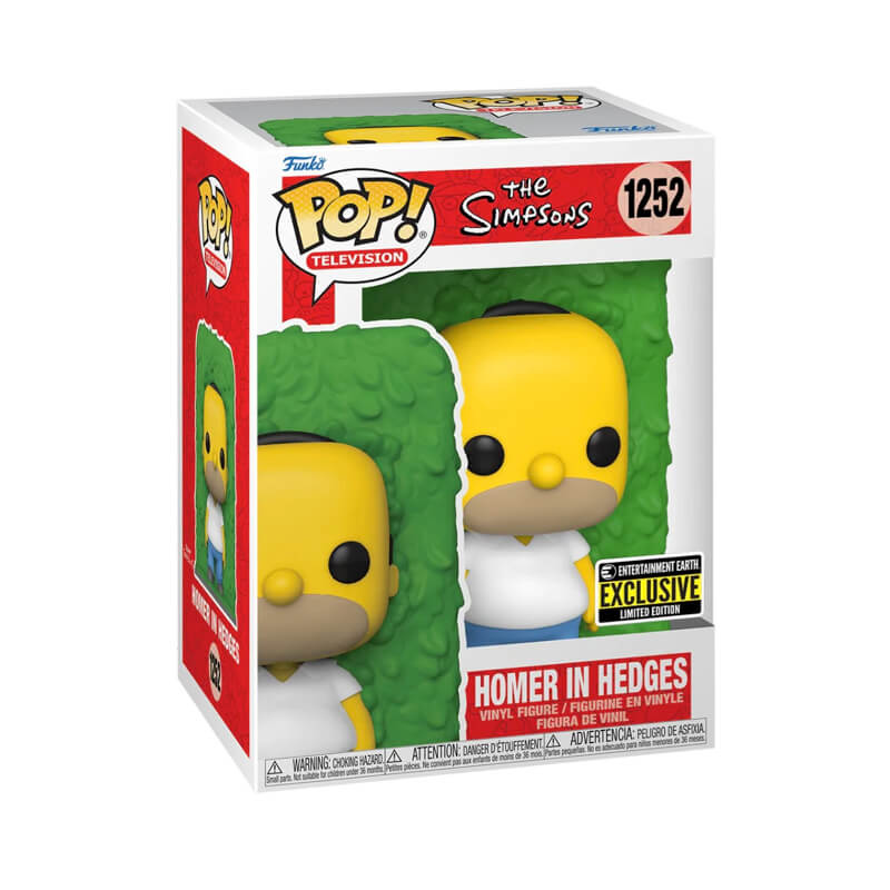 FU62343 The Simpsons Homer in Hedges #1252
