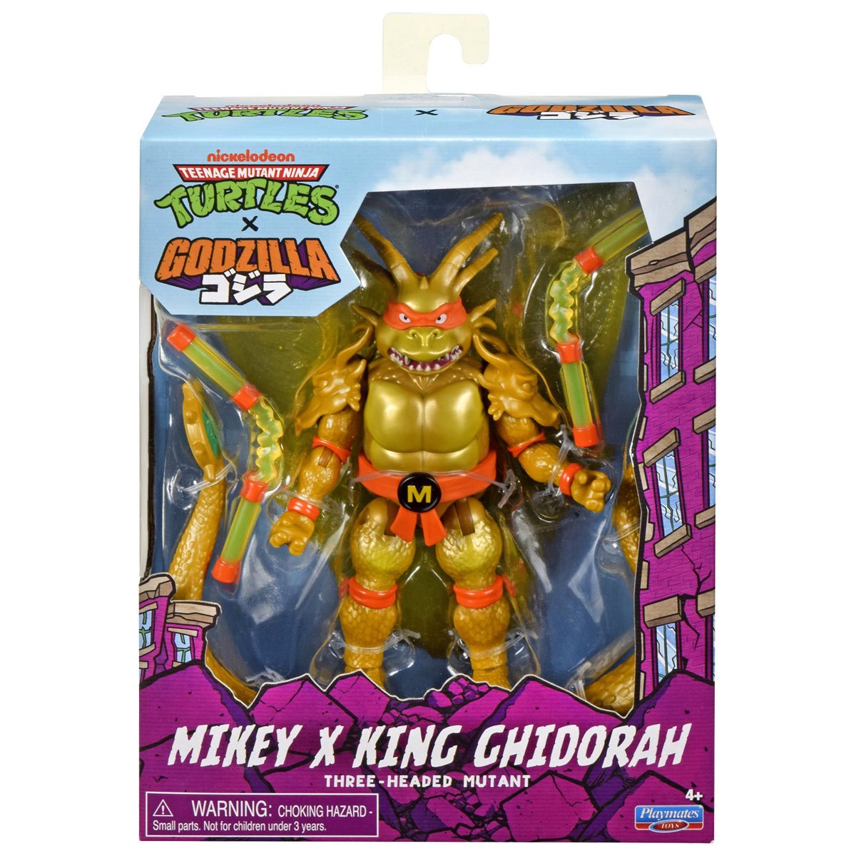 84670 Teenage Mutant Ninja Turtles x Godzilla Action Figure