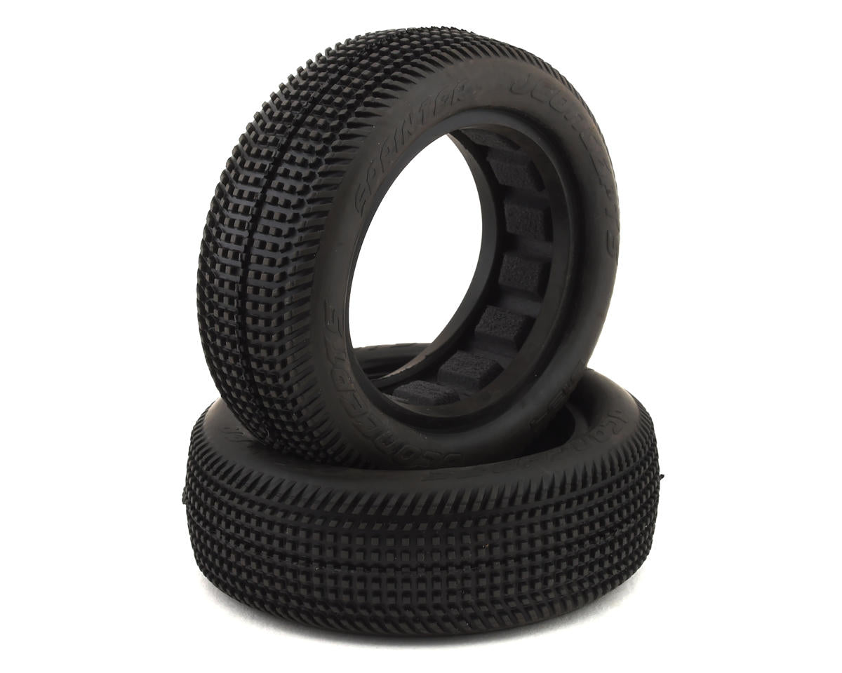 JCO3134-02 Sprinter 2.2" 2WD Front Buggy Dirt Oval Tires (2) (Green)