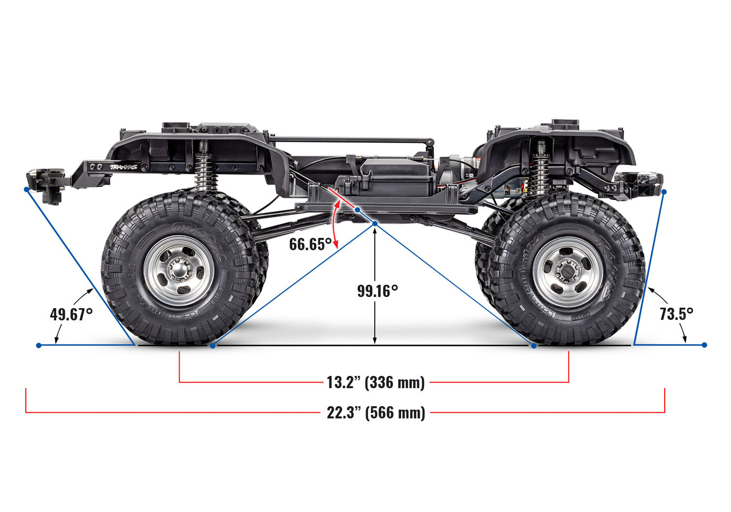 92046-4 TRX4 1979 Ford F150 Ranger XLT 1/10 Scale And High Trail Crawler