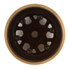 SSD00552 1.0” Boxer Aluminum/Brass Beadlock Wheels (Black) (2) (25g)