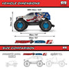 ARA3530SFFT1 1/10 ARRMA FREEDOM FLYER 223S (Battery & Charger Included)
