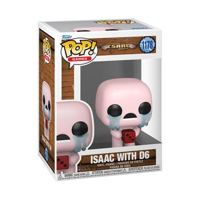 FU89161 The Binding of Isaac: Rebirth Isaac with D6 Funko pop! #1178