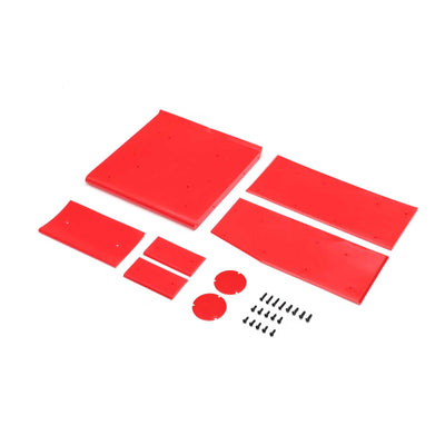 LOS-1895 Wing Panel Set, Red: 22S Sprint