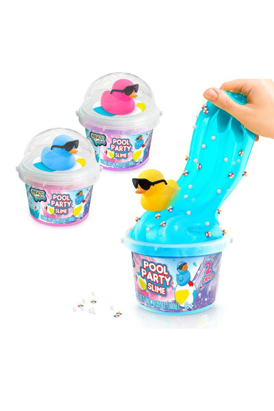 L2P CCC049-12 Craze Sensations Duck Pool Party Stretchy Slime Assortment