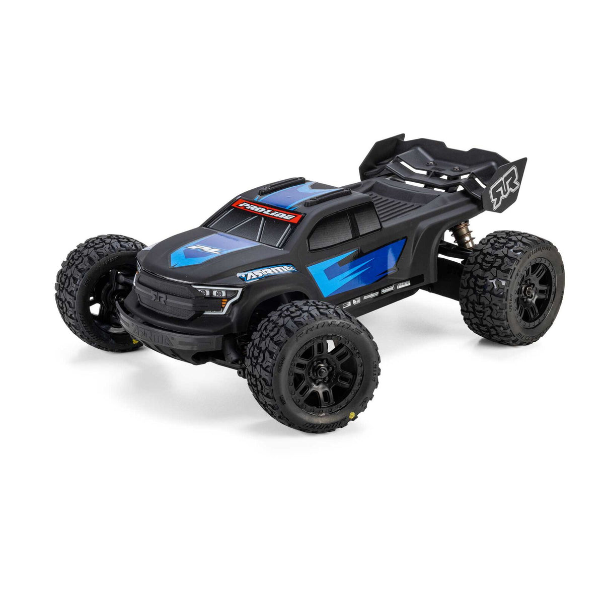 PRO369314 Pro-Line Racing 1/16 Limited Edition Pre-Cut/Pre-Painted Brute Truck Body, Matte Black: ARRMA MINI KRATON