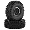PRO1012812 Hyrax 1.9" Tires w/Impulse Wheels (Black/Silver) (2) (Predator) w/12mm Hex
