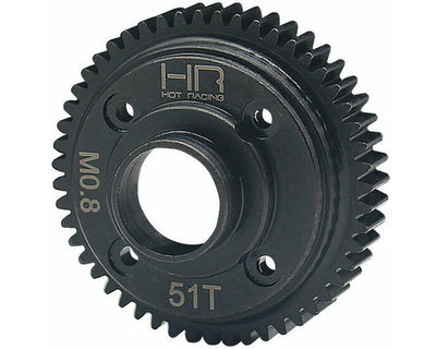 HRTUDR51M08 - 51t 32Pitch Mod0.8 Steel Spur Gear UDR