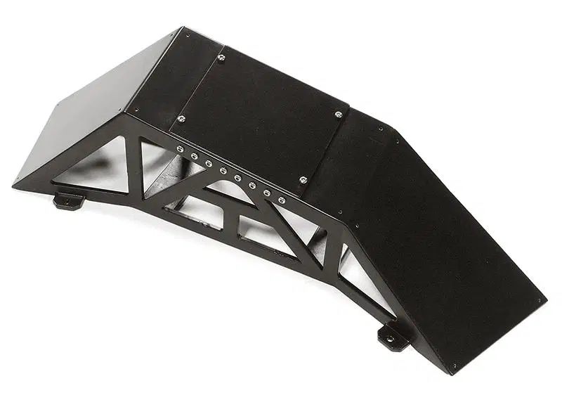 INTC28119BLACK Realistic Heavy-Duty Metal Display Ramp 1/10