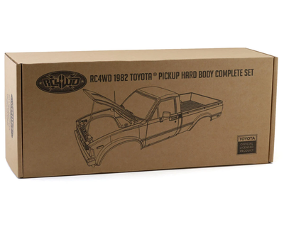 Z-B0257 RC4WD Trail Finder 2 1/10 1982 Toyota® Pickup Complete Hard Body Set (Primer Grey)