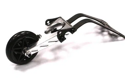 INTT8015SILVER Machined Type III Wheelie Bar 2WD