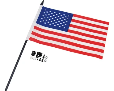 HRTEF330FM - 1/10 Old Glory flag W/Alum. Mount