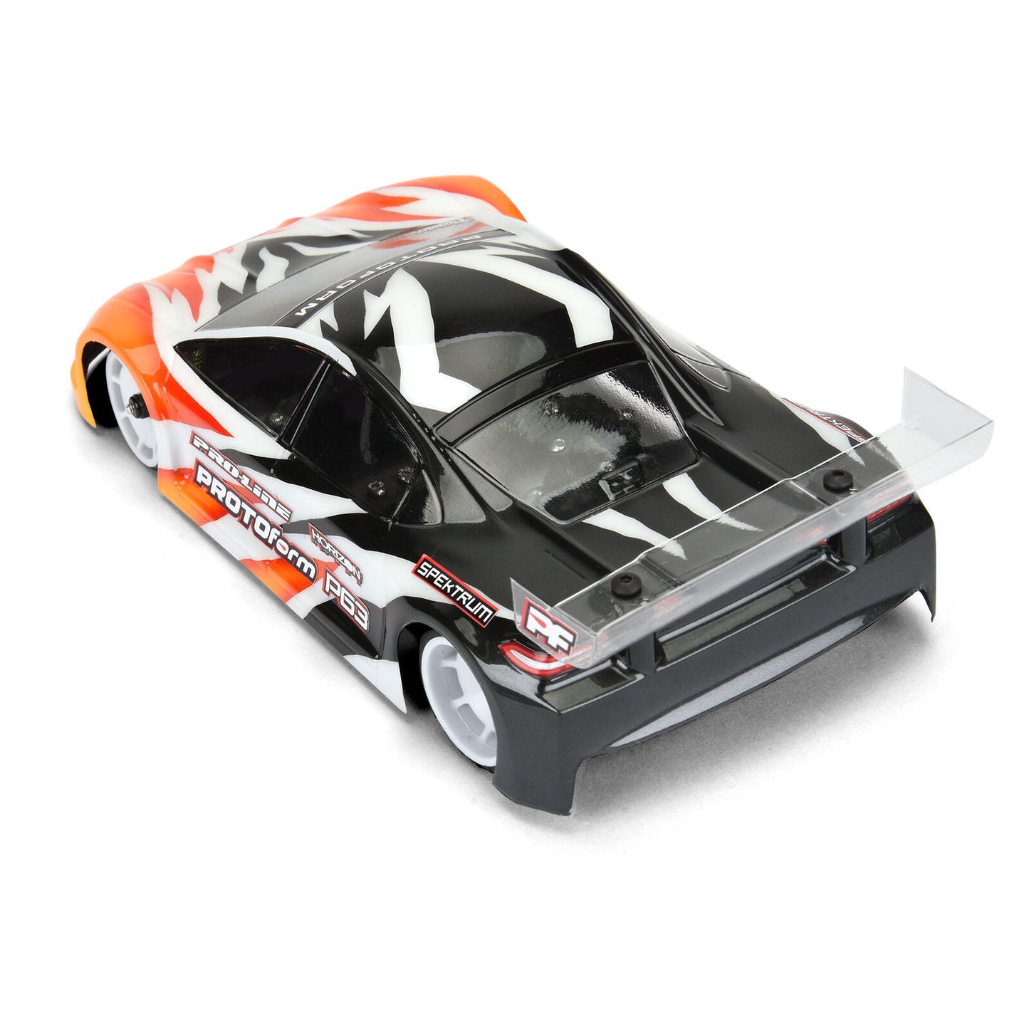 PRM159015 1/28 P63 Light Weight Clear Body: Mini-Z & 1/28 Chassis (98mm WB)