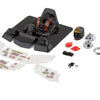 PRO359312 LMT 1/10 Grave Digger Fire Pre-Painted Body (Red)