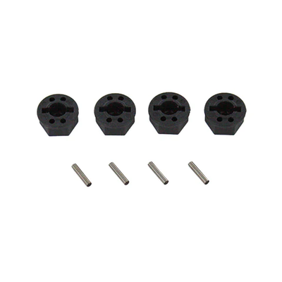 bs903-012 12mm Wheel Hex w Pins(Plastic)(4pcs)