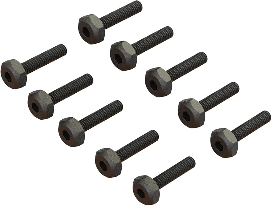 ARA702019 M2.5x12mm 5.5mm Hex Head (10pcs)