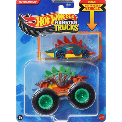 HWGRH81 1:64 Monster Trucks Motosaurus