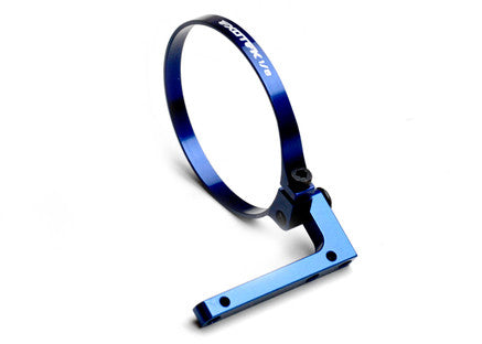 EXO1914BLU 1/8 EXO FAN MOUNT v2- CLAMP ON SET, for 1/8 trucks and buggies