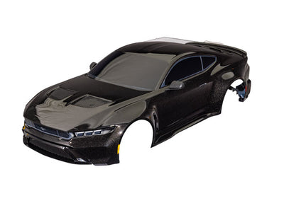 10511-BLK Body, Ford Mustang, Complete (Painted, Decals Applied) Black