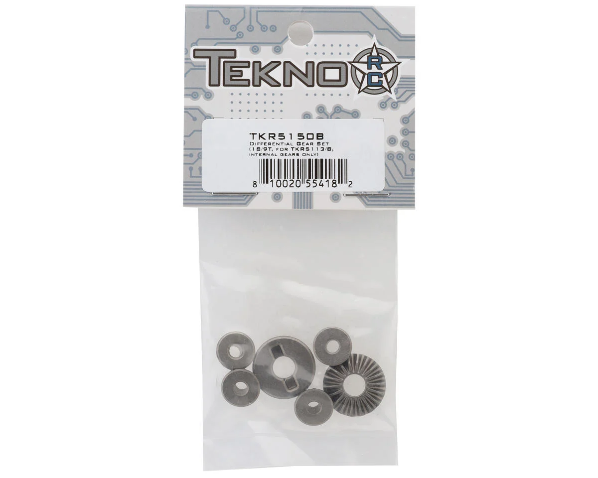 TKR5150B Tekno RC SCT410 2.0 Differential Gear Set (18T/9T)