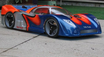 0118 Delta Plastik 1/8 Jag XRS - Clear 1.5mm (No Decals)