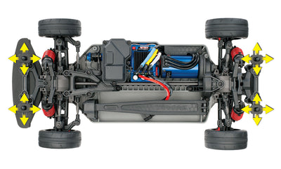 83076-4  Traxxas 4Tec2.0 1/10 Scale AWD Chassis With VXL Brushless System