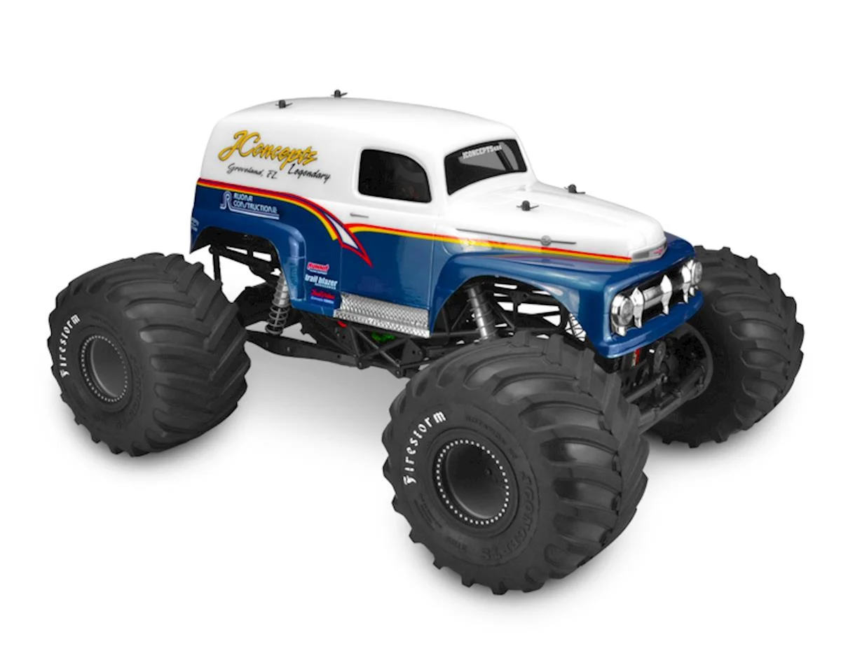 JCO0334 1951 Ford "Grandma" Panel Truck Body (Clear)