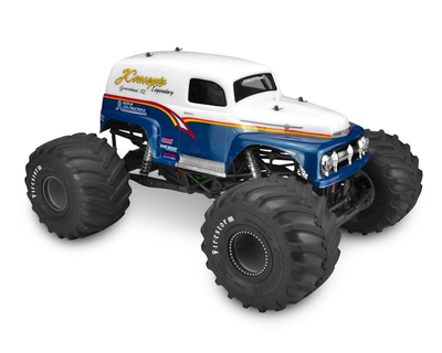 JCO0334 1951 Ford "Grandma" Panel Truck Body (Clear)
