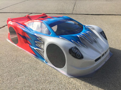 0177 Delta Plastik 1/8 MC12 Corsa GT Body - Clear 1mm