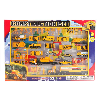 LUGC365C Die Cast Construction Play Set