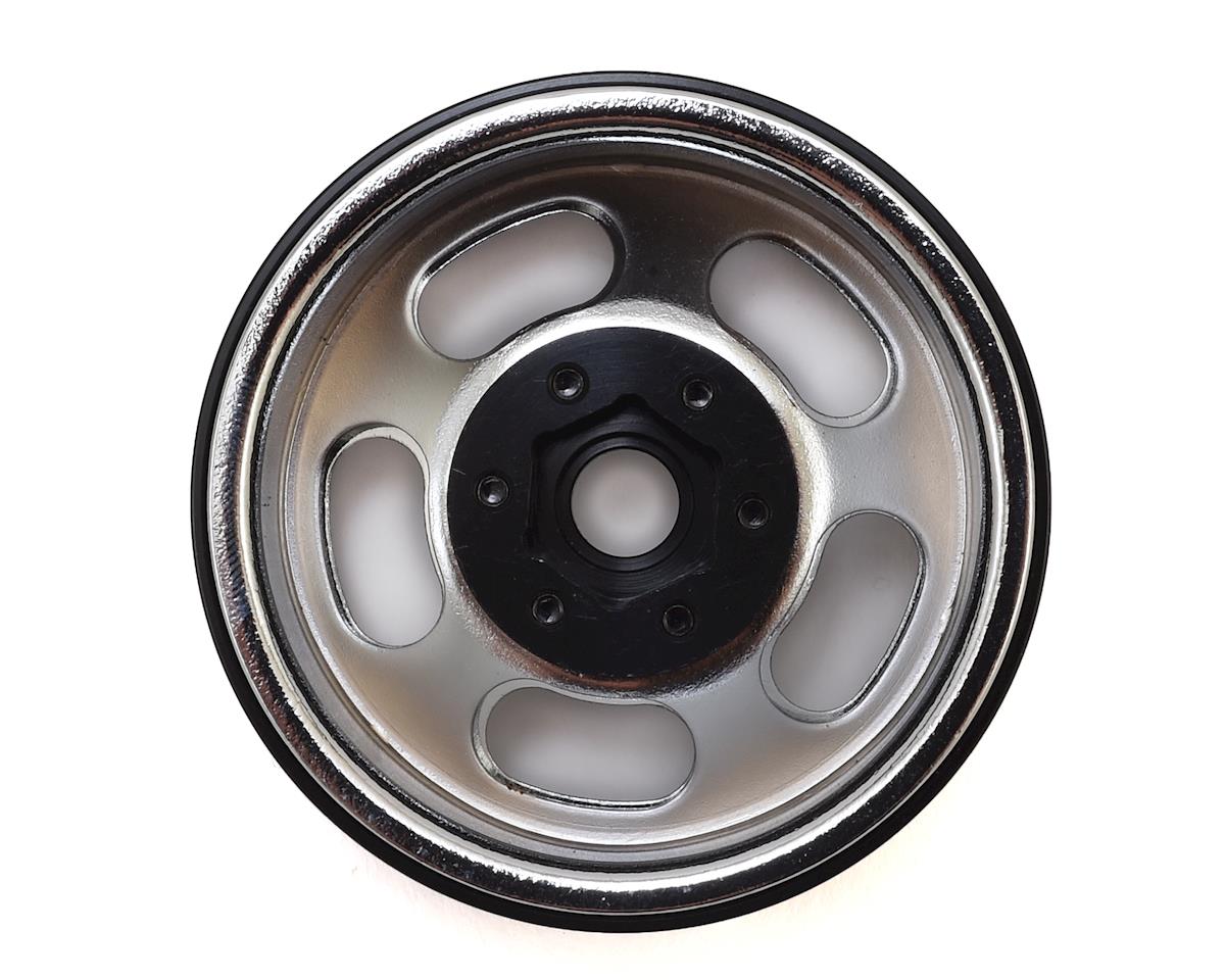 SSD00276 Slot 1.9" Steel Beadlock Wheels (Chrome)