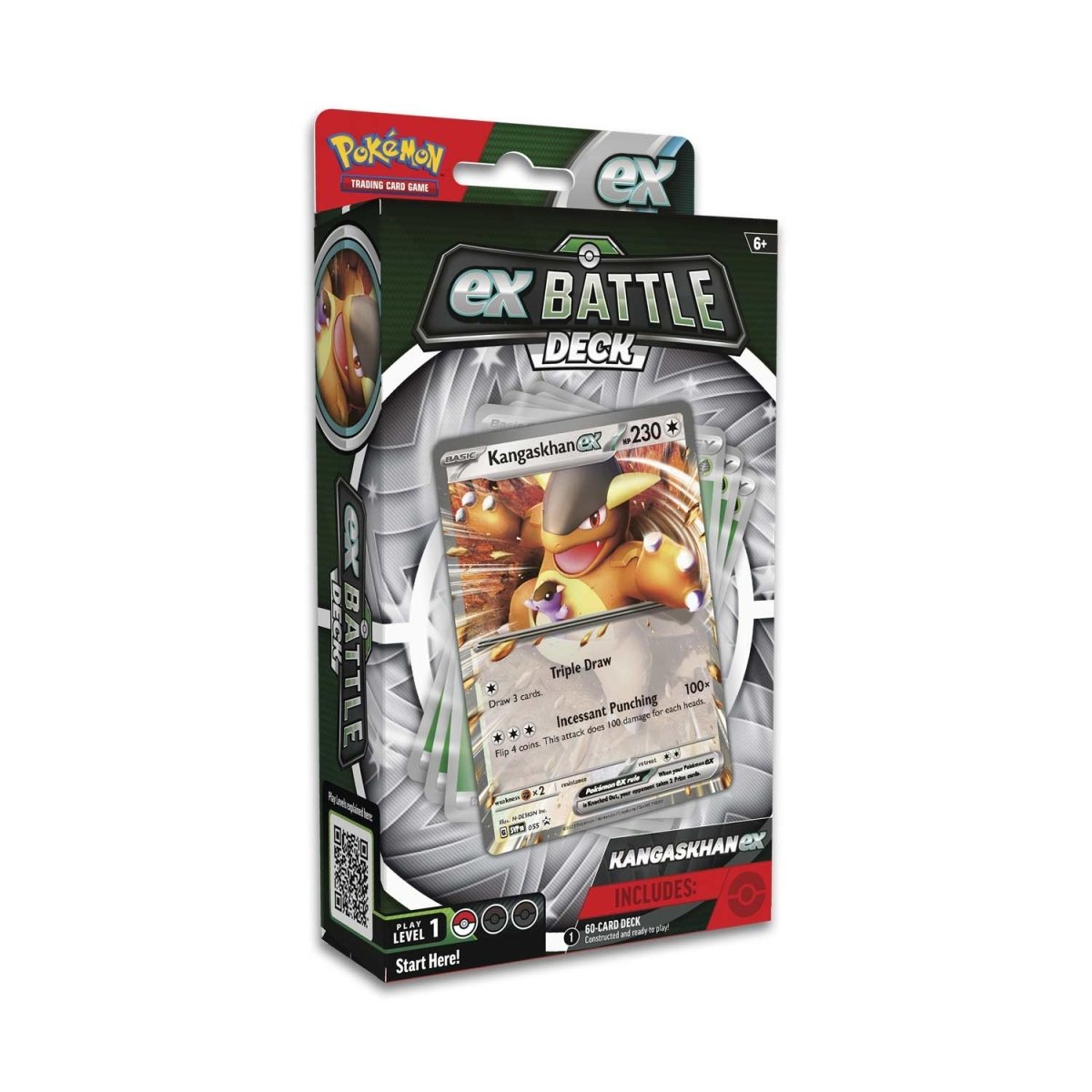 290-85263 Pokemon Kangaskhan ex/Greningja ex Battle Deck Box